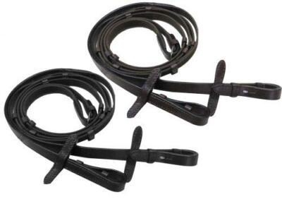 Showman 54'' Webbed English Reins