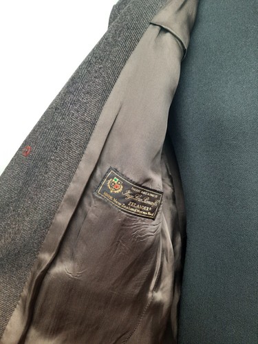 Loro Piana vintage luxury men wool brown coat - Foto 10 di 13