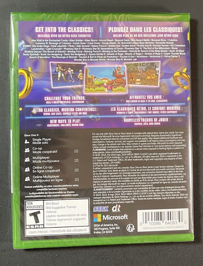 Sega Genesis Classics (XBOX ONE) NEW | eBay