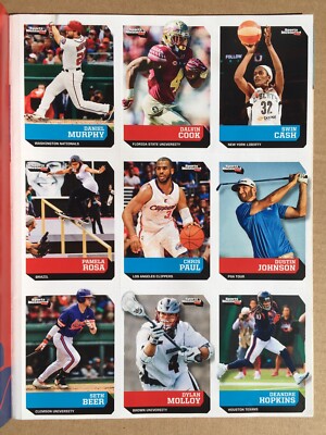 DUSTIN JOHNSON 2016 Sports Illustrated Kids Uncut Sheet w/ Mag DALVIN COOK RC