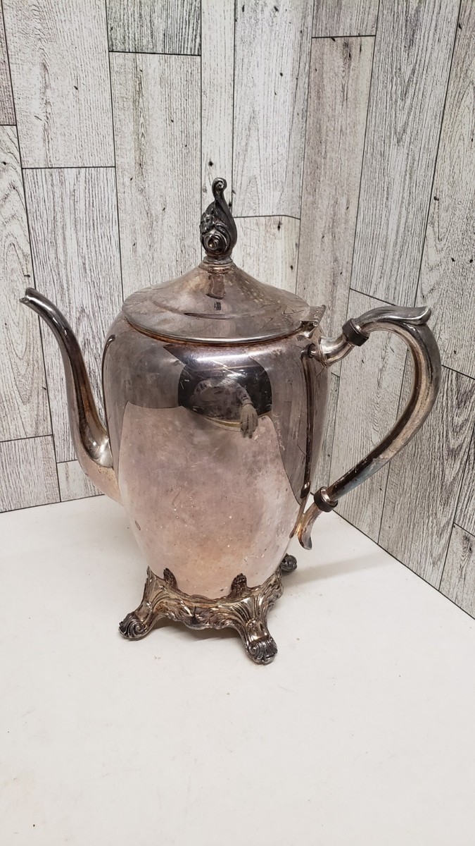 FB Rogers Vintage Silver on Copper Coffee Pot 2670 | eBay