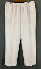 Alfred Dunner Women's Proportioned Pull-On Polyester Pants Select Colors  Sizes