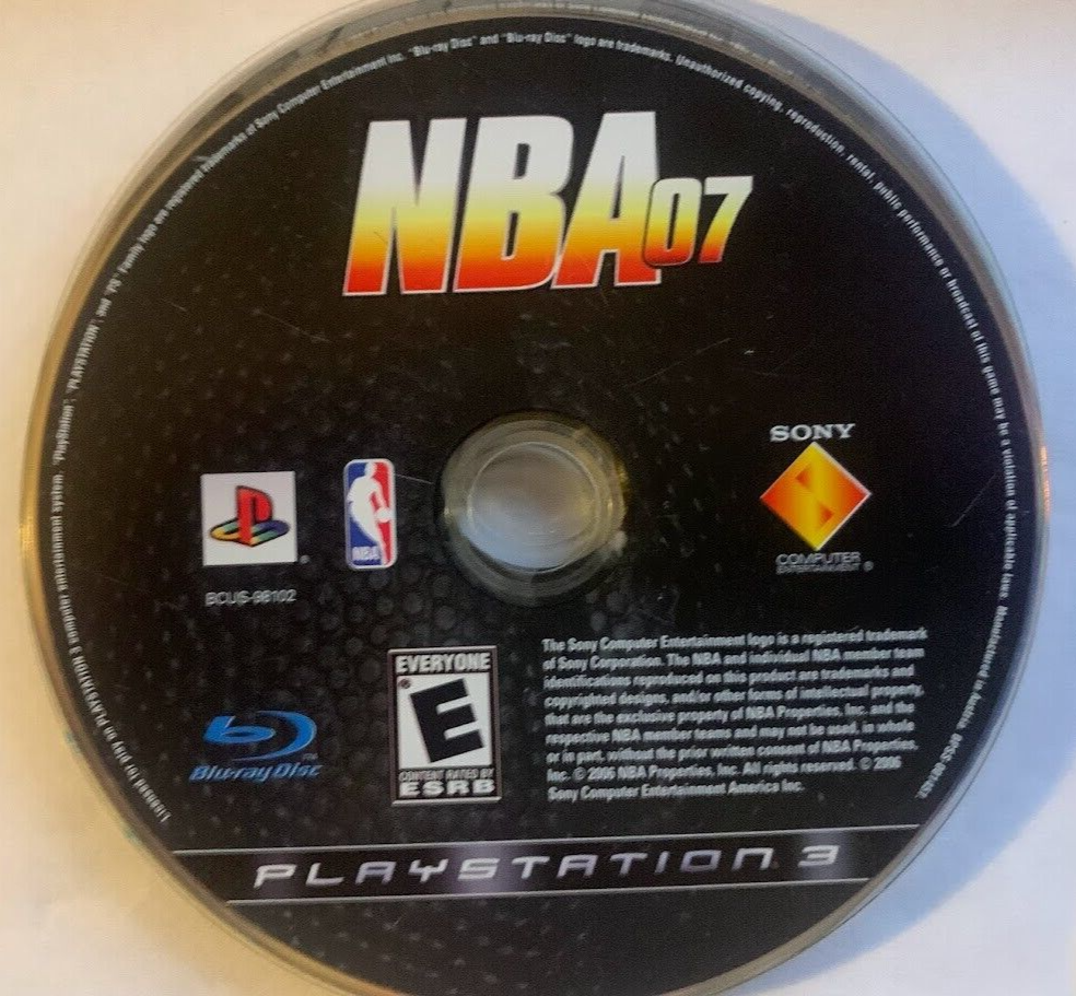 その他 NBA07 - PS3 NBA 07 (Sony PlayStation 3/PS3, 2006) NO TRACKING