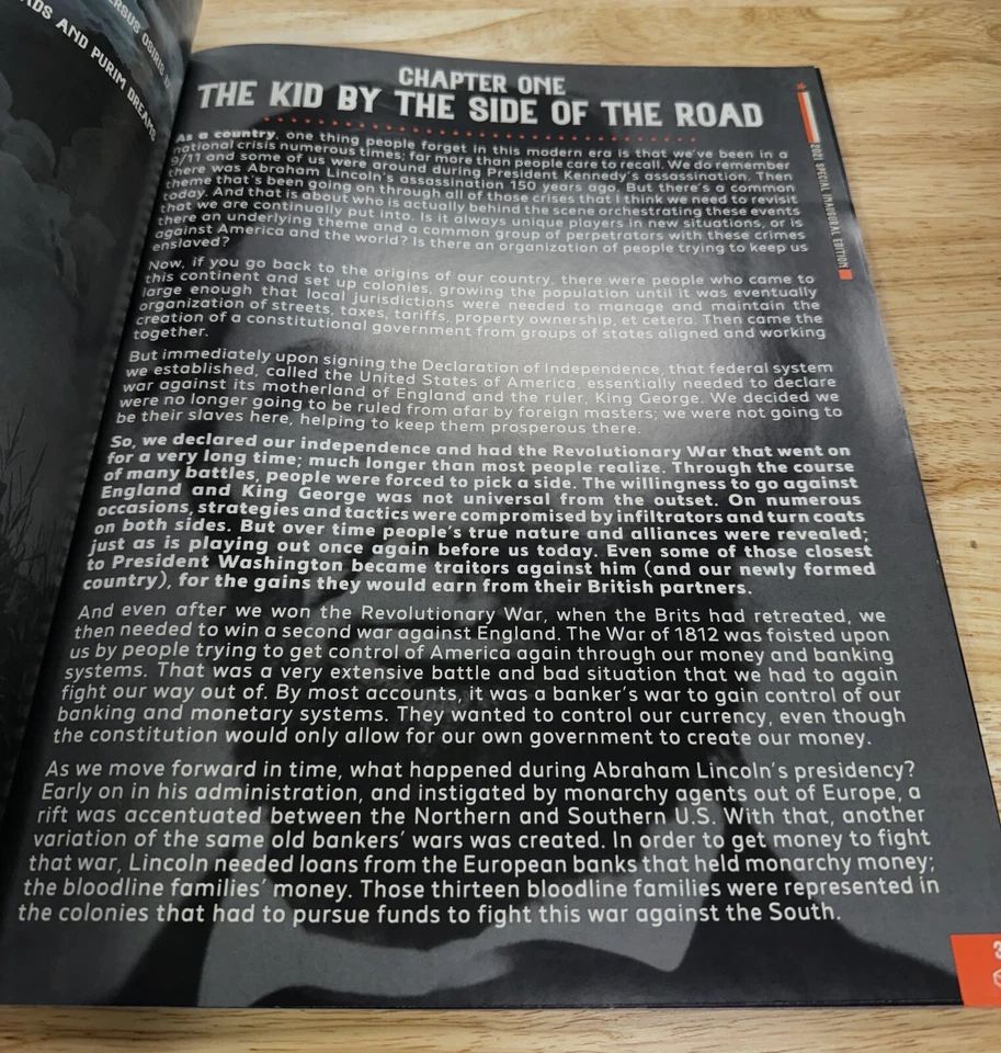 Kid By The Side of the Road Juan O Savin Melania Trump Special Edition 2021 Foto 3 de 4