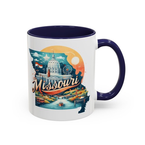 Coffee Mug - Missouri Souvenir Gift for Travel Lovers, Travel Mug, Unique - Picture 8 of 31