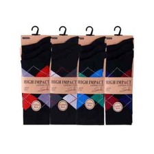 Mens Socks 3/6/12 Pairs Casual Work Sport Cotton Rich Designer Sock Size UK 6–11