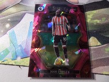 Josh Dasilva /MF Brentford RC | Mezzanine Pink Cracked Ice Prizm Rookie Card 188