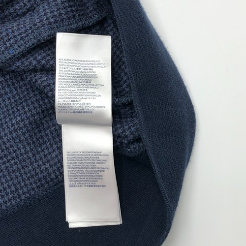 Tommy Hilfiger Women's 18% Wool Cardigan Blue Size M - Picture 6 of 10