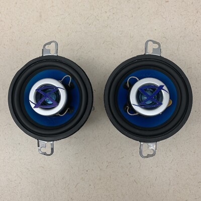 Speakers XSite Audiobahn Tweeters XSS322 3  Set RARE Pimp My Ride
