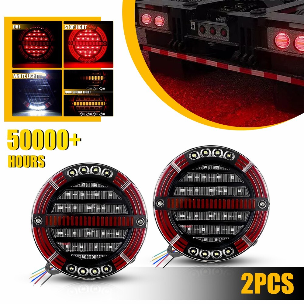 2X Amber/Red LED 5.5