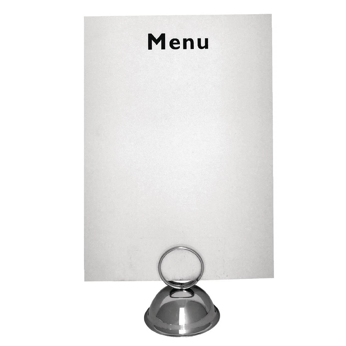 Menu best sale card holder