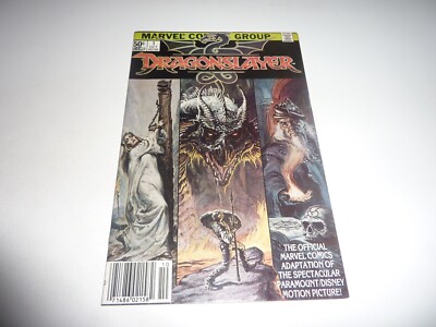 DRAGONSLAYER #1 Marvel Comics 1981 Movie Adaptation Pt. 1 VF 8.0 Newsstand