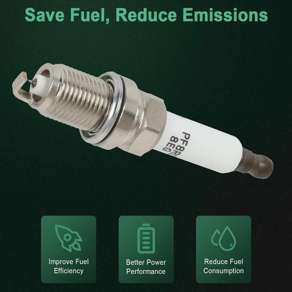 6x bujías de iridio y platino para Audi S4 2010-2016 3,0 L V6 Foto 4 de 4