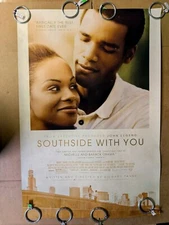 SOUTH SIDE WITH YOU ORIGINAL MOVIE PROMO POSTER 14x20 - Obama - Tika Sumpter