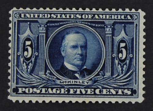 CKStamps: US Stamps Collection Scott#326 5c Mint H OG CV$75