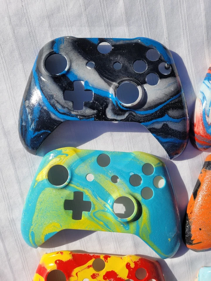 Paint Splatter Custom Made Xbox One Face Plate Lot Many Colors And Designs - Image 4 of 4