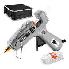 Hei&szlig;klebepistole DEKO 60 100W Dual Power mit 25 Klebesticks f&uuml;r Reparaturen DIY
