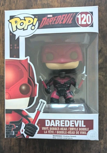 Funko POP #214 #120  Daredevil - Marvel Daredevil - Vaulted  with Protector