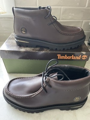 NIB Men s Timberland brown leather Chukka BOOTS size 10.5 M NEW rugged street 