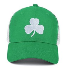 St Patricks Day Hat for Men Women Gifts Saint Pattys Costume One Size Green-3