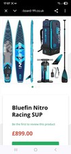 Bluefin SUP Nitro 14' Inflatable Stand Up Paddle Board SUP kit with carbon Paddl