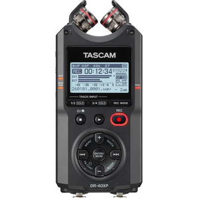 Tascam DR-40XP 32-Bit Float Portable Field Recorder with USB-C Interface
