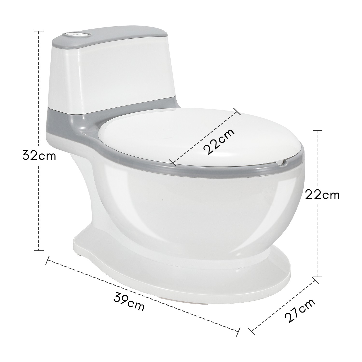 Töpfchen Kinder Toilette Lerntöpfchen Kids Nachttopf Toilettentrainer Sitze
