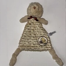DISNEY BABY Lovey WINNIE THE POOH Security Blanket Lovey Knots Kids Preferred