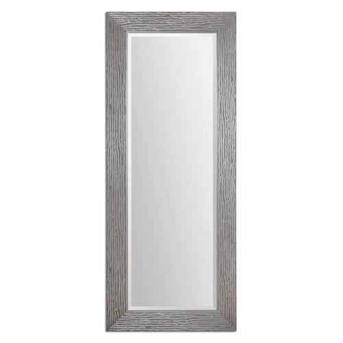 Uttermost 14474 Amadeus 34" W x 82" H Rectangular Framed Bathroom - Silver - Picture 1 of 2