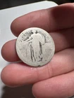 No Date 1916 or 1917 Type 1 Standing Liberty Quarter E #5