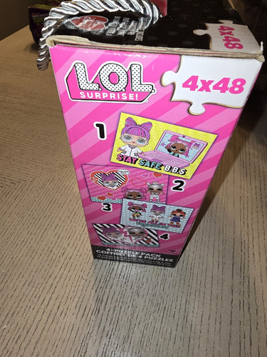 L.O.L. Surprise Jigsaw Puzzle 4pack New LoL Surprise! - Picture 5 of 10