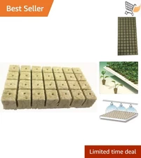 Rockwool Grow Cubes Starter Sheets 5 inch for Propagation Seed Cloning