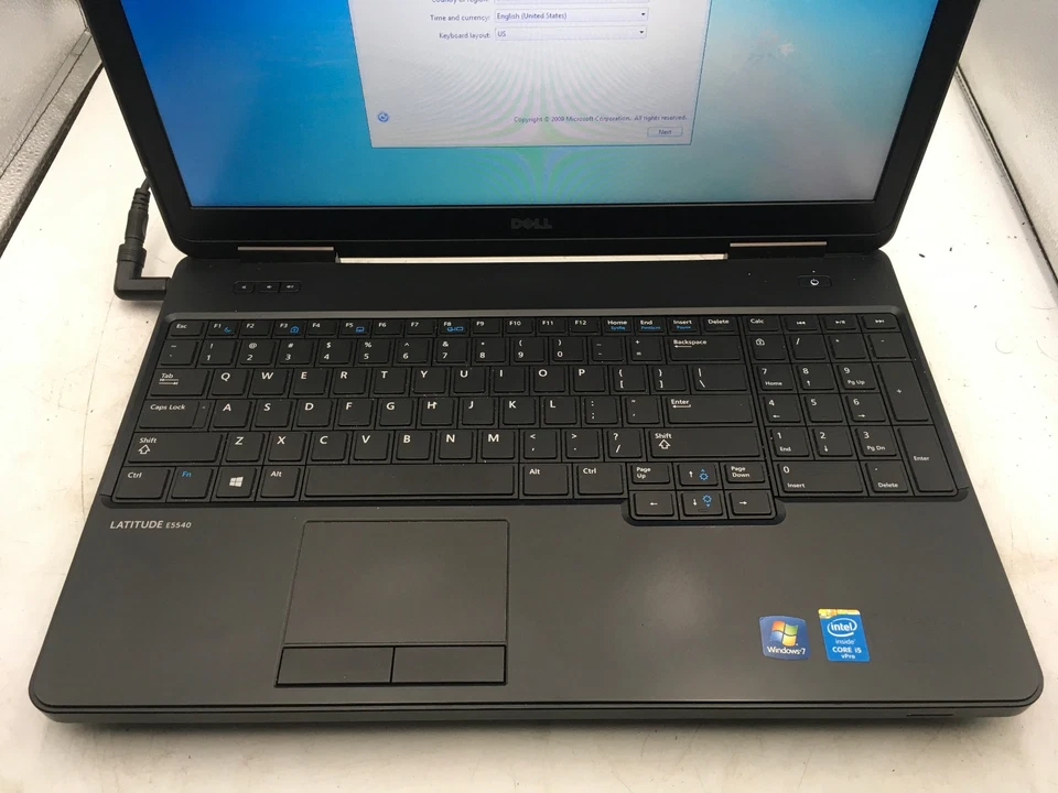 DELL LATITUDE E5540 - WINDOWS 7 - INTEL I5 4310U - 8GB RAM - 128GB HDD -READ- BB - Image 3 of 4