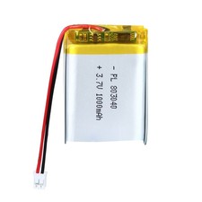 AKZYTUE 3.7V 1000mAh 803040 Lipo Battery Rechargeable Lithium Polymer ion Bat...