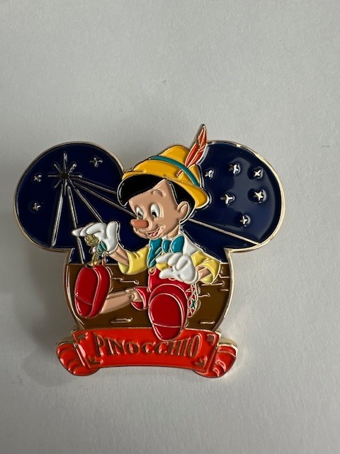 Bradford Exchange Pinocchio Magical Moments Of Disney Disney Pin C6