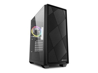 Sharkoon VS8 RGB Midi Tower PC Black ATX Micro ATX Mini-ITX 4044951039081