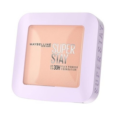 Maybelline New York Super Stay Flex Powder Foundation Compact, 115, Full Coverag