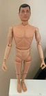 1964 GI JOE brunette, scar face, damaged