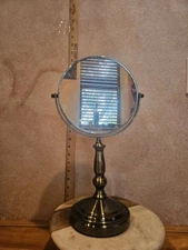 Tabletop Vanity Personal Swivel Shaving Mirror vanity bathroom dresser top mirro