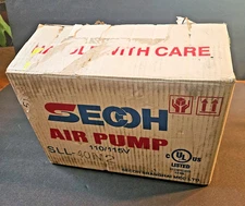 Secoh Model SLL-40 Aerator Pump - New Old Stock