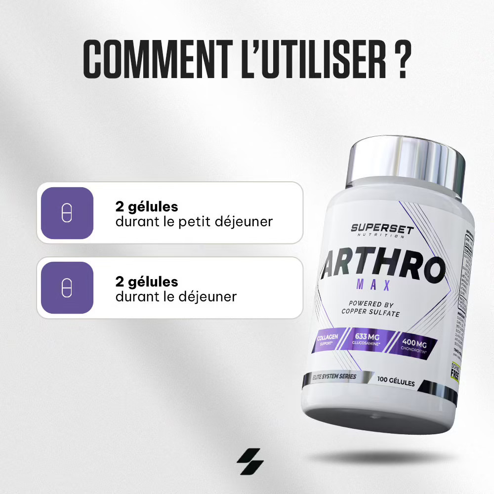 Arthro Max soin articulations régénérant en 100 gélules - 3