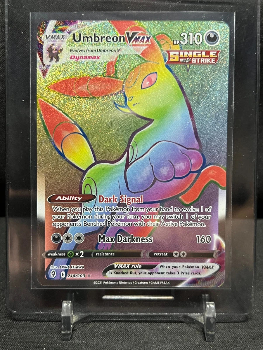Preços baixos em Cartões TCG Umbreon VMAX Pokémon | eBay