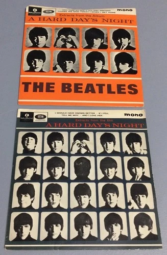 The Beatles 45rpm Picture Sleeves Extracts From The Album A Hard Days Night  (2)