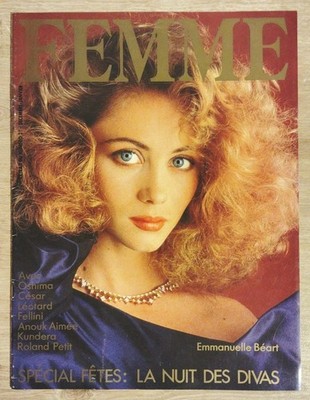 Selten!!! Auszug aus dem Frauenmagazin Nr. 21 Cover Emmanuelle Béart by Serge Korniloff