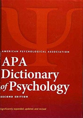 APA Dictionary of Psychology  - Hardcover, by VandenBos Gary R. - Very Good