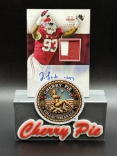 RARE 2023 Bowman U Alabama Jah-Marien Latham Autographed Two-Color Relic 08/10