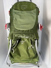 Osprey Poco AG Series Child Baby Carrier With Sun Shade Hiking Travel 16 -40 lbs