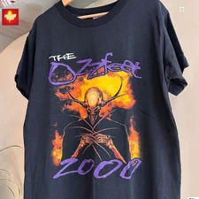 Memories Vintage Ozzy Osbourne Ozzfest unisex black t-shirt Gift For Fan