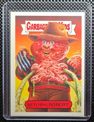 2019 Garbage Pail Kids Slasher Film Sticker Retching Robert 10a of 15