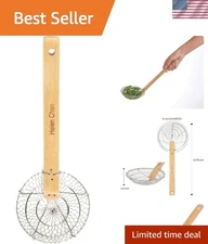 Helen’s Asian Kitchen Spider Strainer | 5-Inch Stainless Steel Wire Mesh Ladl...